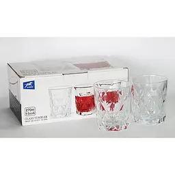 Набір склянок Crystal Sophia 270 мл 6 шт. (83000004--GH-4/270) - мініатюра 3