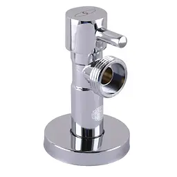 Кран напівобертовий кутовий Solomon 1/2″х1/2″ Lazer 7076 000002251 - мініатюра 2