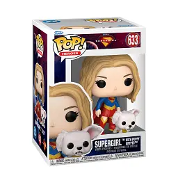 Набір ігрових фігурок Funko POP! Суперґьорл і Крипто 9,7 см вініл 2 предмети