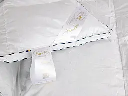 Ковдра всесезонна Iglen Climate-comfort Royal Series пух сірий євро 200х220 - мініатюра 2