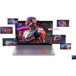 Ноутбук Lenovo Yoga Pro 9 16IAH10 Intel Core Ultra 7 255H до 5, 1 ГГц, 16 2, 8K, WQXGA+, OLED, 120 Гц, 32 ГБ LPDDR5x, 1 ТБ SSD, NVIDIA GeForce RTX 5070 8 ГБ GDDR7, Windows 11 Pro, Luna Grey - мініатюра 40