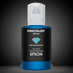 Чорнило PRINTALIST для Epson 140г Light Cyan водорозчинне (PL-INK-EPSON-LC) - мініатюра 6
