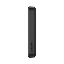 Портативна батарея - магнітний акумулятор Baseus Magnetic Mini Air 10000mAh 20 W чорний - мініатюра 3