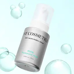 Мікропінна сироватка VT Cosmetics PDRN Hyaluronic Mint Micro Bubble Serum 70 мл (VTC112) - мініатюра 2