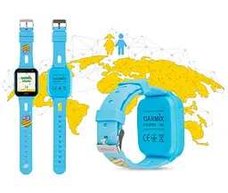 Дитячий смарт-годинник Garmix PointPRO-100 WiFi Blue - мініатюра 3