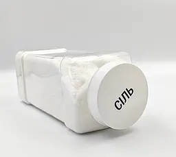 Наліпки для круп та сипучих продуктів, чорні на прозорому фоні 47 шт. - мініатюра 5