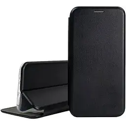 Чохол книжка Samsung Galaxy M33 еко-шкіра Premium Case для смартфона Чорний