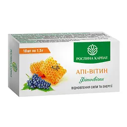 Фітосвічки Апі-вітин для відновлення сили та енергії Рослина Карпат 10 шт