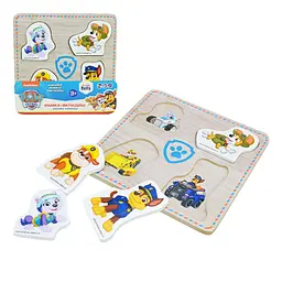 Дерев'яна розвивальна гра рамка-вкладиш Kids Hits Paw Patrol (KH20/051)