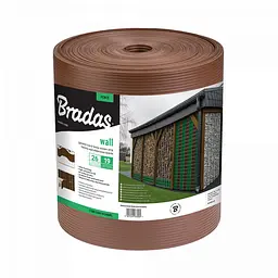 Стрічка огороджувальна Bradas SOLID 19 см х 26 м 1200 г/м2 коричневий TOB12001926BRL