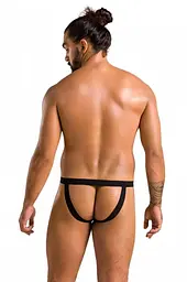 Відкриті чоловічі трусиPassion Free Your Senses Open Luke 034 XXL/XXX чорний - мініатюра 2