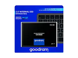 SSD-накопичувач GOODRAM CX400 GEN.2 SATAIII TLC 512 GB (SSDPR-CX400-512-G2) - мініатюра 3