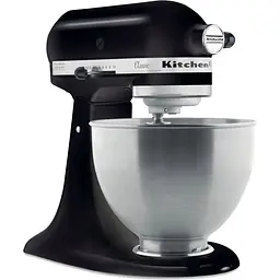 Планетарний міксер KitchenAid Classic 5K45SSEOB Onyx Black [126224] - мініатюра 4