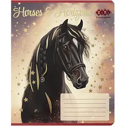 Упаковка зошитів ZiBi Kids Line Horses 24 аркуші в клітинку 20 шт. (ZB25.1770K) - мініатюра 5