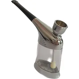 Похідний міні Кальян Hengda HD-802 №158-802 Silver (12244) - мініатюра 2