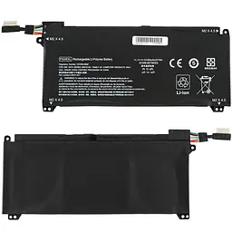 Батарея Hewlett Packard для ноутбука HP PG06XL (Omen 15-DH) 11.55V 5100mAh Чорний - мініатюра 2