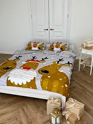 Постільна білизна двоспальне Dushka Home Сатин Плюш 21352 180х215 см - мініатюра 5
