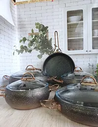 Набір посуду O.M.S. Collection 3024 Bronze - мініатюра 2