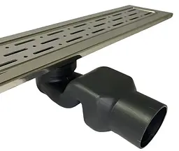 Душовий канал Maxiflow VEGA LUX 40 см решітка Дощ 4079.0Y050K.040.1 - мініатюра 5