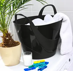 Ємність Prosperplast Billy bin мультифункціональна гнучка 30 л чорна (4820211101862) - мініатюра 4