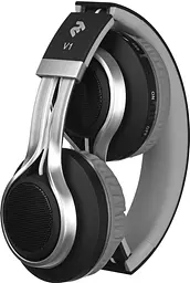 Навушники 2E V1 ComboWay ExtraBass Wireless Over-Ear Mic Black (2E-OEV1WBK) - мініатюра 3