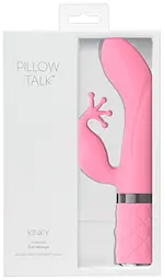 Вібратор-кролик Pillow Talk Kinky 21.5 см рожевий - мініатюра 6