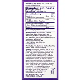 Мелатонін Natrol Melatonin+ 5-HTP 60 таблеток - мініатюра 3