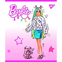 Набір зошитів Yes Barbie А5 в лінійку 18 аркушів 10 шт. (766825)