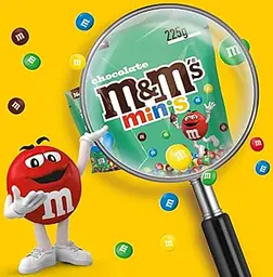 Драже M&M's Minis Chocolate 225г - мініатюра 3