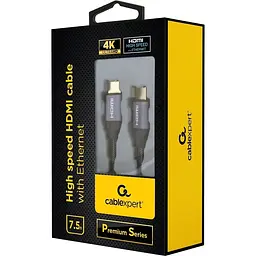 Кабель Cablexpert HDMI - HDMI v2.0 7.5m (CCBP-HDMI-7.5M) - мініатюра 3