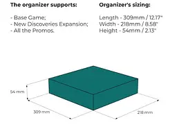 Органайзер Tower Rex Підводні міста + доповнення Undervater Cities + Exp (1248) - мініатюра 2