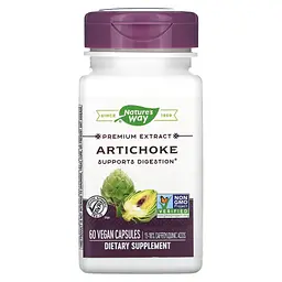Екстракт Листя Артишоку Artichoke Supports Digestion - 60 вег. капсул