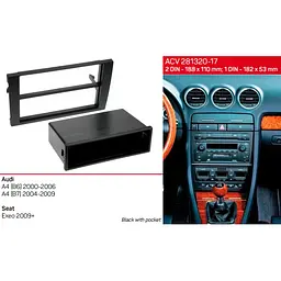 Перехідна рамка Seat Exeo ACV 281320-17 - мініатюра 5