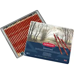 Олівці для рисунку  Derwent Drawing 24 шт.