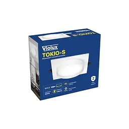 Світильник точковий Violux TOKIO-S GX53 IP20 білий ( 131003 ) - мініатюра 5