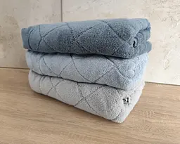 Набір турецьких махрових рушників Cestepe MicroCotton Premium 3 штуки 70x140 Eva 1 щільність 600 г/м2 - мініатюра 4