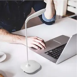 Настільна лампа USB бездротова акумуляторна гнучка сенсорна - мініатюра 6
