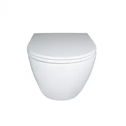 Унітаз підвісний Qtap Robin New безободковий з сидінням Soft-close QT1333046EUQW - мініатюра 2