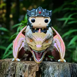 Ігрова фігурка Funko POP! Rides серії Дім Дракона S4 - Ейґон Тарґарієн і Сонцежар (83460) - мініатюра 3