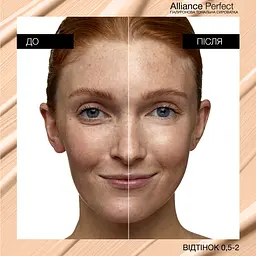 Гіалуронова тональна сироватка для обличчя L'Oreal Paris Alliance Perfect, відтінок 0.5-2 (світло-бежевий), 30 мл - мініатюра 2