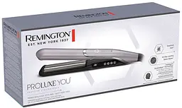 Випрямляч Remington ProLuxe You Adaptive, 52Вт, темп.режимів-9, 150-230С, дисплей, іонізація, кераміка, чорно-сірий - мініатюра 8