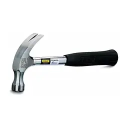 Молоток Stanley Steelmaster Curve Claw, 450 г, з гвоздодером. (1-51-031)