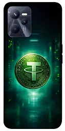 TPU чехол Demsky Usdt для Realme C35