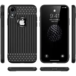 Чохол накладка Primo Shell TPU для Apple iPhone XR Black - мініатюра 2