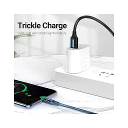Дата кабель USB 2.0 AM to Micro 5P 1.0m 3A black Vention (COLBF) - мініатюра 9