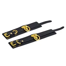 Пані шкіряні зі вставками позолоти Ankle Cuffs Upko size L - мініатюра 3