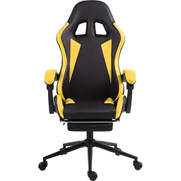 Геймерське крісло GT Racer чорне з жовтим (X-2323 Black/Yellow) - мініатюра 2