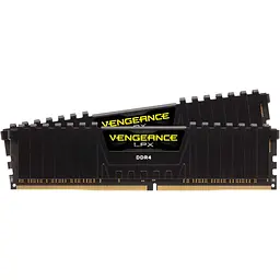 Модуль пам'яті DDR4 Corsair Vengeance LPX 2x16GB 3200MHz Black [CMK32GX4M2E3200C16] [102407]