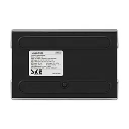 Джерело безперебійного живлення Mini UPS SKE SIRIUS 45W 30000mAh 5V/9V/12V/24V/PoE, LiFePO4 2*15Ah, для роутера та оптичного терміналу (42-00250) - мініатюра 9