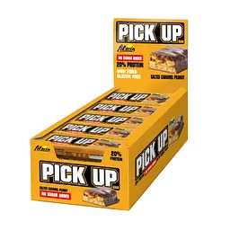 Протеїнові батончики PickUp — 24 × 45 г Salted Caramel Peanut